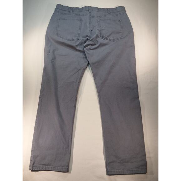 Member’s Mark Men’s Straight Fit Mason 5-Pocket Pants 40x32 Grey - Picture 5 of 5